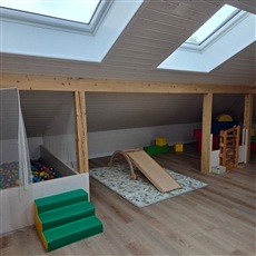 Dachzimmer für alle Gruppen